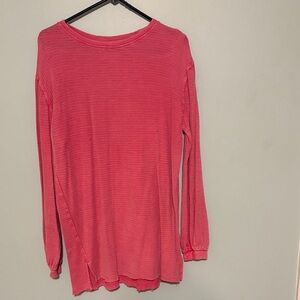 We The Free Coral Long Sleeve Tunic